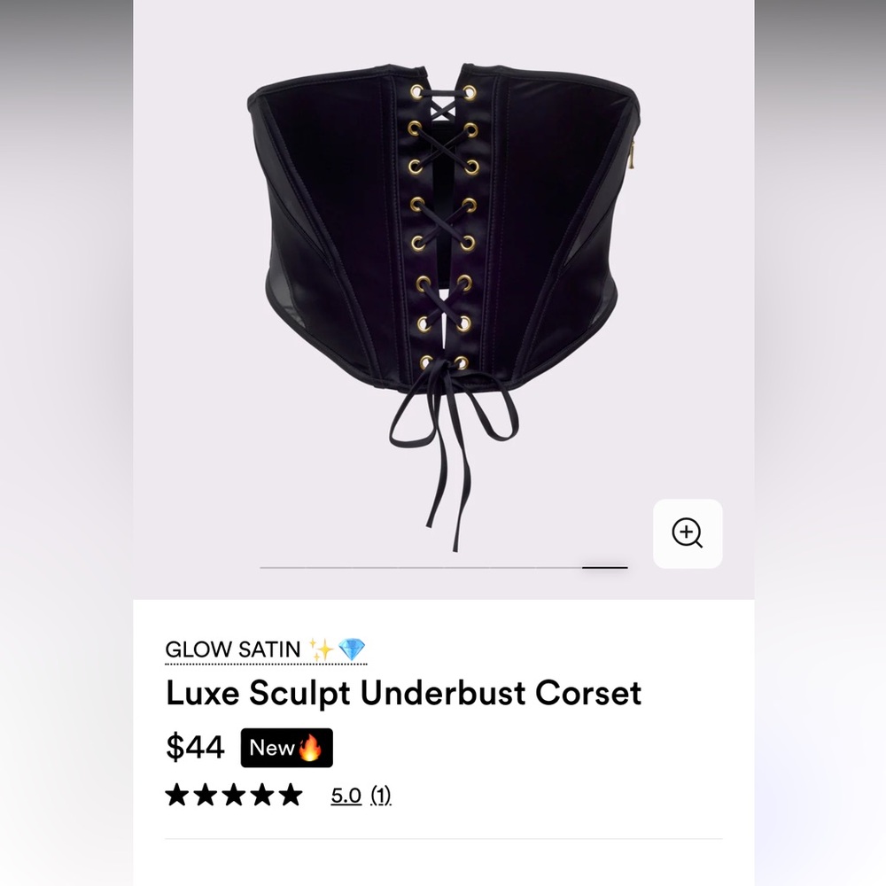 Parade underbust corset